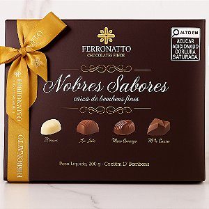 Caixa de Bombons Nobres Sabores  200g