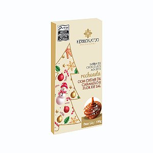 BARRA RECHEADA CARAMELO COM FLOR DE SAL 100g