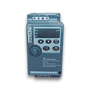 Inversor De Frequência Metaltex 3cv 11a 2,2kw Alimentação Monofásica 220v Saída Trifásica 220vca If10-203-1