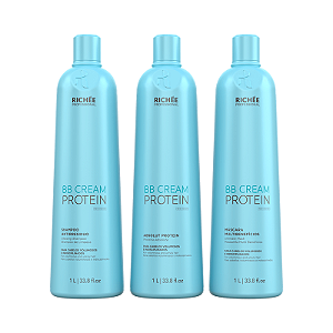 Richée BB Cream Kit Escova Progressiva Profissional (3x1L)