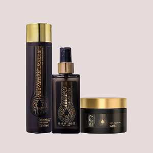 Kit Sebastian Professional Dark Oil Trio Care (3 Produtos)
