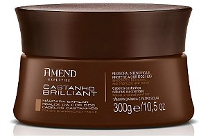 Máscara Amend Castanho Brilhante