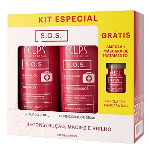 Felps Kit Especial S.O.S Reconstrução Capilar - 4 Itens