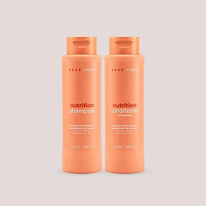 Kit Braé Stages Nutrition Shampoo + Condicionador