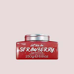 Strawberry - Esfoliante Corporal de Morango 250g