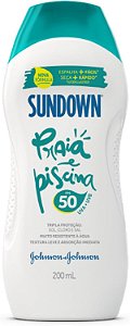 Sundown Protetor Solar Corporal Loção FPS 50 200ml