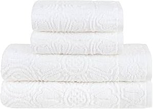 Buddemeyer Jogo de Toalhas Florentina Extra Soft Branco 4 peças