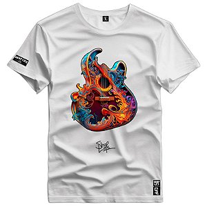 Camiseta Premium Estampa Guitarra - 2315