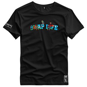Camiseta Premium Estampa Mario Video Game - 2322