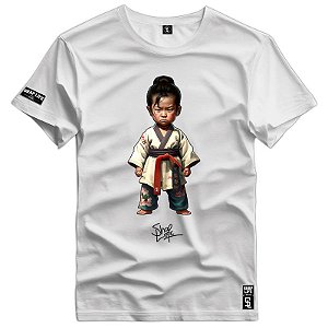 Camiseta Premium Estampa Menino Lutador - 2580