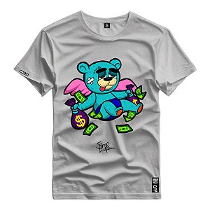 Camiseta Premium Estampa Urso - 2918