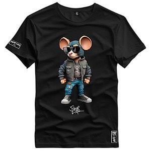 Camiseta Premium Estampa Rato - 2256