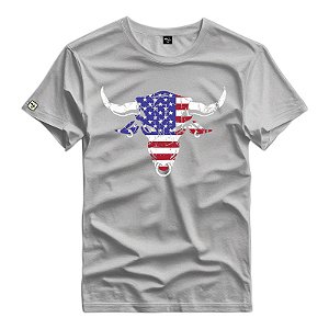 Camiseta Country Cabeça Boi Usa - 30