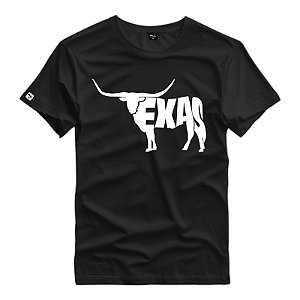 Camiseta Country Logo Boi Texas - 36