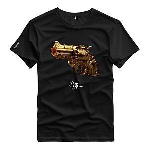Camiseta Premium Arma Dourada - 2228
