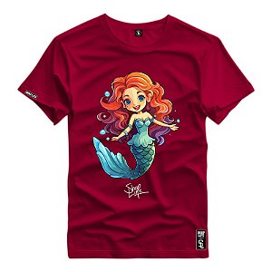 Camiseta Premium Estampa Sereia - 2924