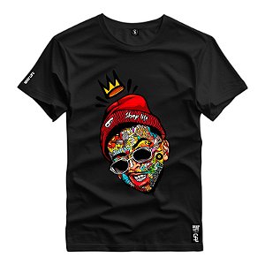 Camiseta Premium Tupac Face Style - 3185