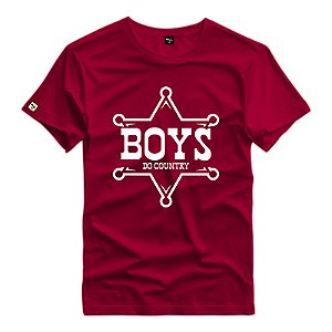 Camiseta Estampada Xerife Country - 140
