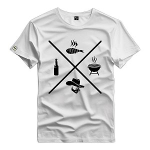 Camiseta Estampada Logo Elementos Country - 230