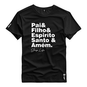 Camiseta Premium Pai Filho E Espirito Santo - 3224