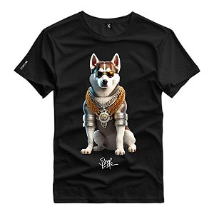 Camiseta Premium Estampa Cachorro - 2226