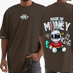 Camiseta Estampa Oversized Bunny - 3317