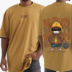 Camiseta Estampa Oversized Bear Style - 3330
