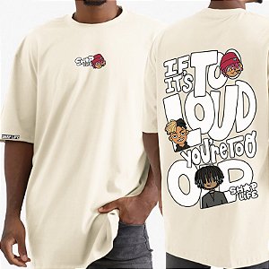 Camiseta Estampa Oversized If It's Too - 3331