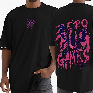 Camiseta Estampa Oversized Butterfly  - 3332