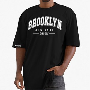 Camiseta Estampa Oversized Brooklyn - 3347
