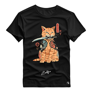 Camiseta Boldfire Cat Katana - 3603