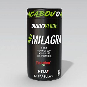 DIABO VERDE #MILAGRA - 60 CÁPS