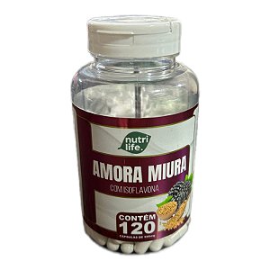 AMORA MIURA + ISOFLAVONA NUTRILIFE 120 CAPSULAS