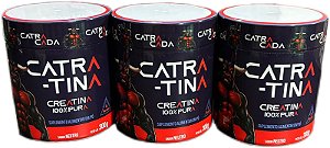 CATRA-TINA 3 UNIDADES CREATINA PURA 300G CADA