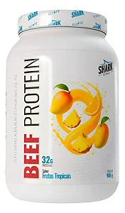 Beef Protein 900g Shark Pro Zero Lactose Sabor Frutas Tropicais