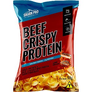 Beef Crispy Protein Salgadinho Proteico (50g) Shark Pro