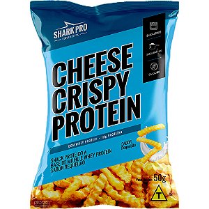 Crispy Protein Salgadinho Proteico (50g) Shark Pro REQUEIJÃO