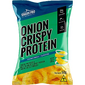Crispy Protein Salgadinho Proteico (50g) Shark Pro SALSA E CEBOLA
