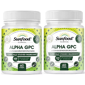 *PROMOÇÃO Alpha Alfa Gpc 600mg 2 Unidades