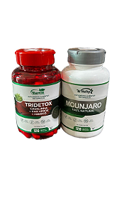 KIT EMAGRECIMENTO MOUNJARO 100%NATURAL + TRIDETOX