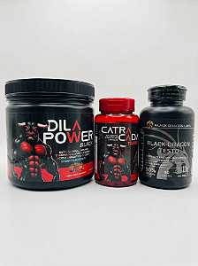 KIT PÕE NA CHAPA ( DRAGON + CATRACADA TURBO + DILAPOWER FRUTAS VEMELHAS)