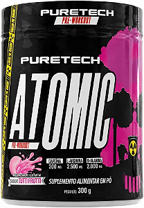 Pre Treino Atomic Puretech 300 Gramas Tutti Frutti