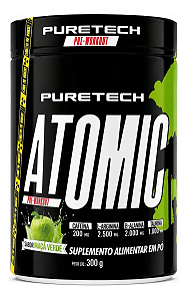 Pre Treino Atomic Puretech 300 Gramas Maca Verde