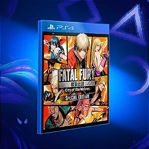 FATAL FURY: City of the Wolves - Edição Especial - Ps4 - Mídia Digital