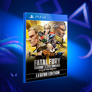 FATAL FURY: City of the Wolves - Legend Edition - Ps4 - Mídia Digital