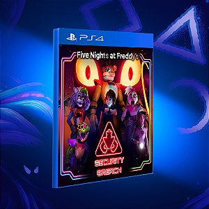 Five Nights at Freddys: Security Breach - Ps4 - Mídia Digital