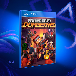 Minecraft Dungeons - Ps4 - Mídia Digital
