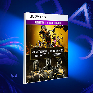 Pacote Mortal Kombat 11 Ultimate + Injustice 2 Ed. Lendária - Ps5 - Mídia Digital