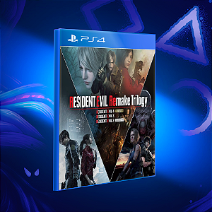 Resident Evil Remake Trilogy - Ps4 - Mídia Digital