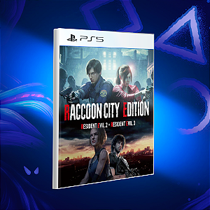 Resident Evil 2 + 3 Remake Raccoon City Edition - Ps5 - Mídia Digital